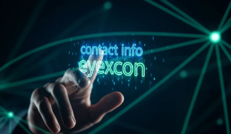 Contact info Eyexcon
